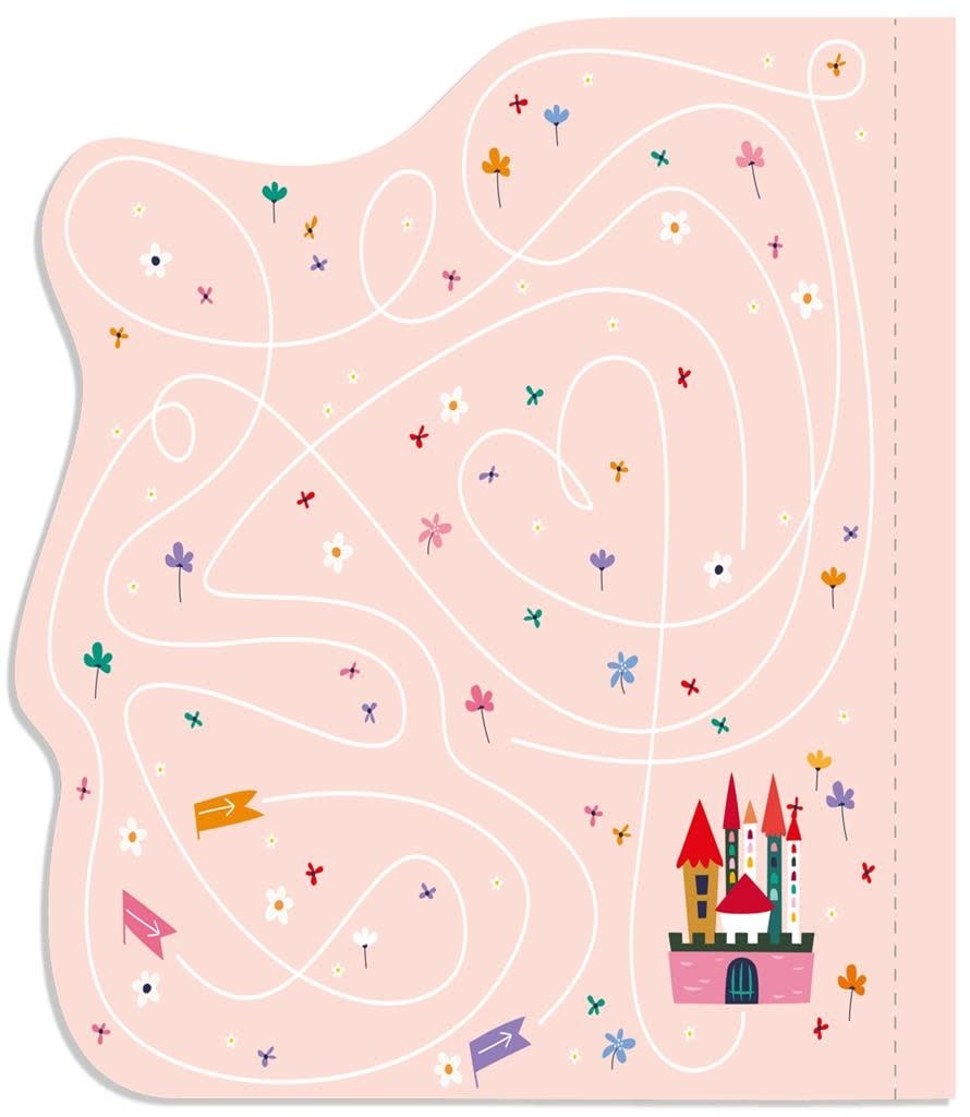 Avenir | Magic Water Painting | Prinses | inclusief 39 Afneembare Stickers | 3+ - Kleine Eland