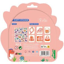 Avenir | Puffy Stickers | Dino | 50 pieces | 3+ - Kleine Eland