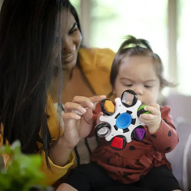 Baby Einstein | Curiosity Clutch Sensory Toy | 15 cm | + 3 maanden - Kleine Eland