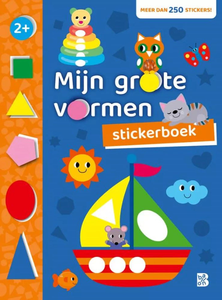 Ballon Kids | Mijn grote vormenstickerboek 2+ - Kleine Eland