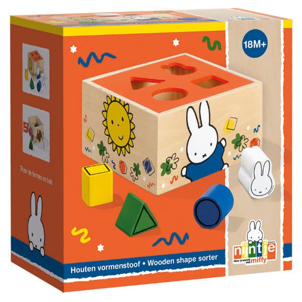 Bambolino | Nijntje | Houten Vormenstoof | 1+ - Kleine Eland