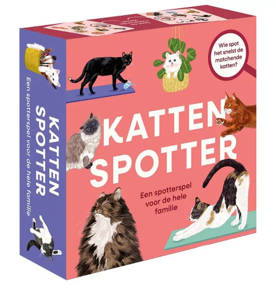 BBNC | Kaartspel | Kattenspotter | 55 delig | 3+ - Kleine Eland