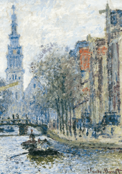 Bekking & Blitz | Claude Monet | Amsterdamse gracht - Kleine Eland