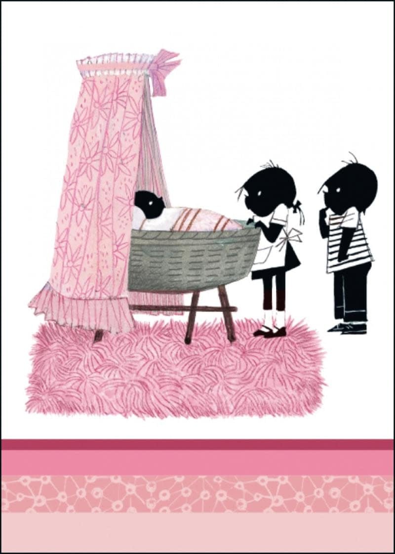 Bekking & Blitz | Fiep Westendorp | Jip en Janneke bij Wieg | Roze - Kleine Eland