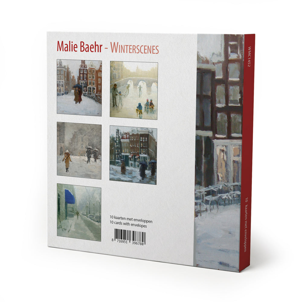 Pochette de cartes | Malie Baehr | Winterscenes | 10 cartes