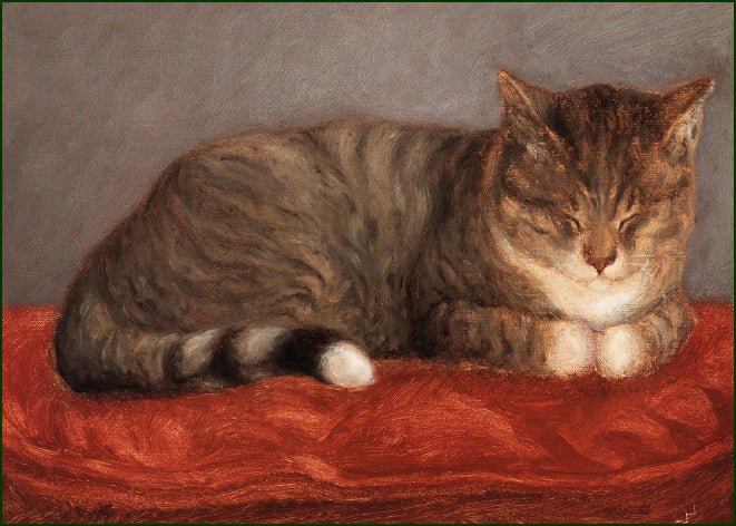 Bekking & Blitz | Maria Wiik | Liggende kat | Mosse - Kleine Eland