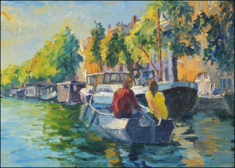 Bekking & Blitz | Piet van de Hoef | Bloemgracht Amsterdam | gezien vanaf de gracht - Kleine Eland