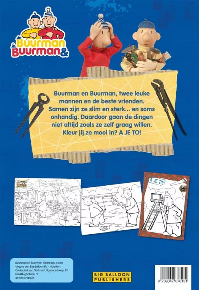 Big Balloon | Buurman & Buurman kleurboek | 4+ - Kleine Eland