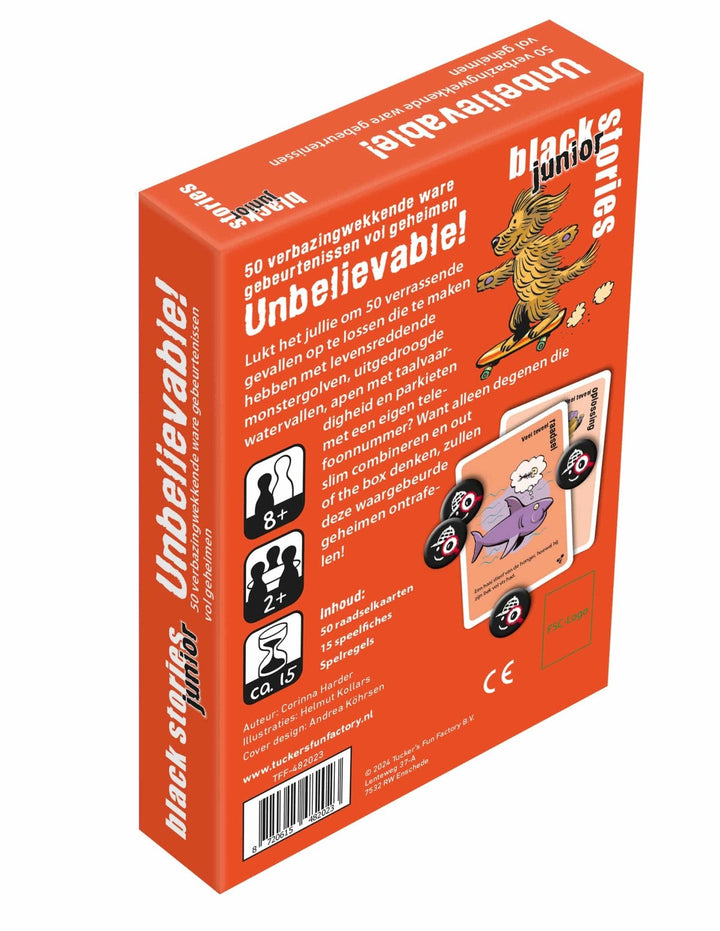 Black Stories | Junior | Unbelievable | 8+ - Kleine Eland