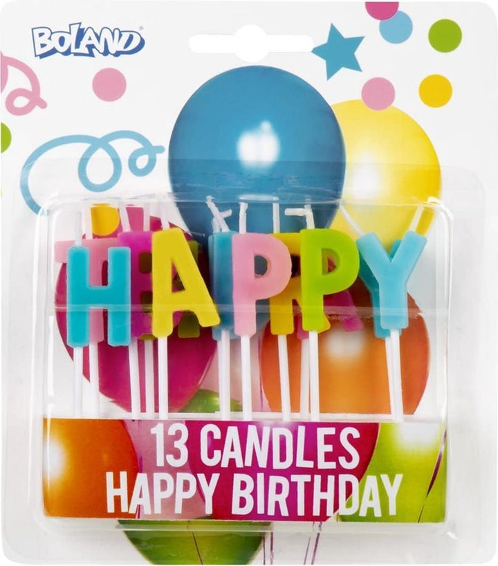 Boland | Kaarsjes | Birthday | 13 delig - Kleine Eland