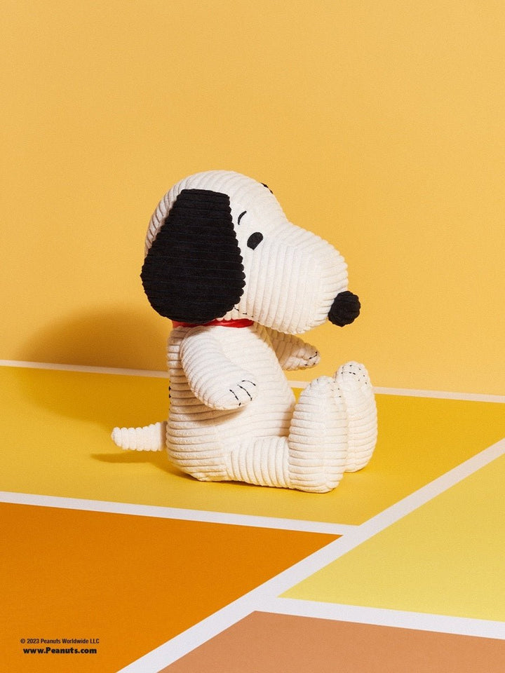 Bon Ton Toys | ECO | Snoopy | Corduroy | Cream | 27 cm - Kleine Eland