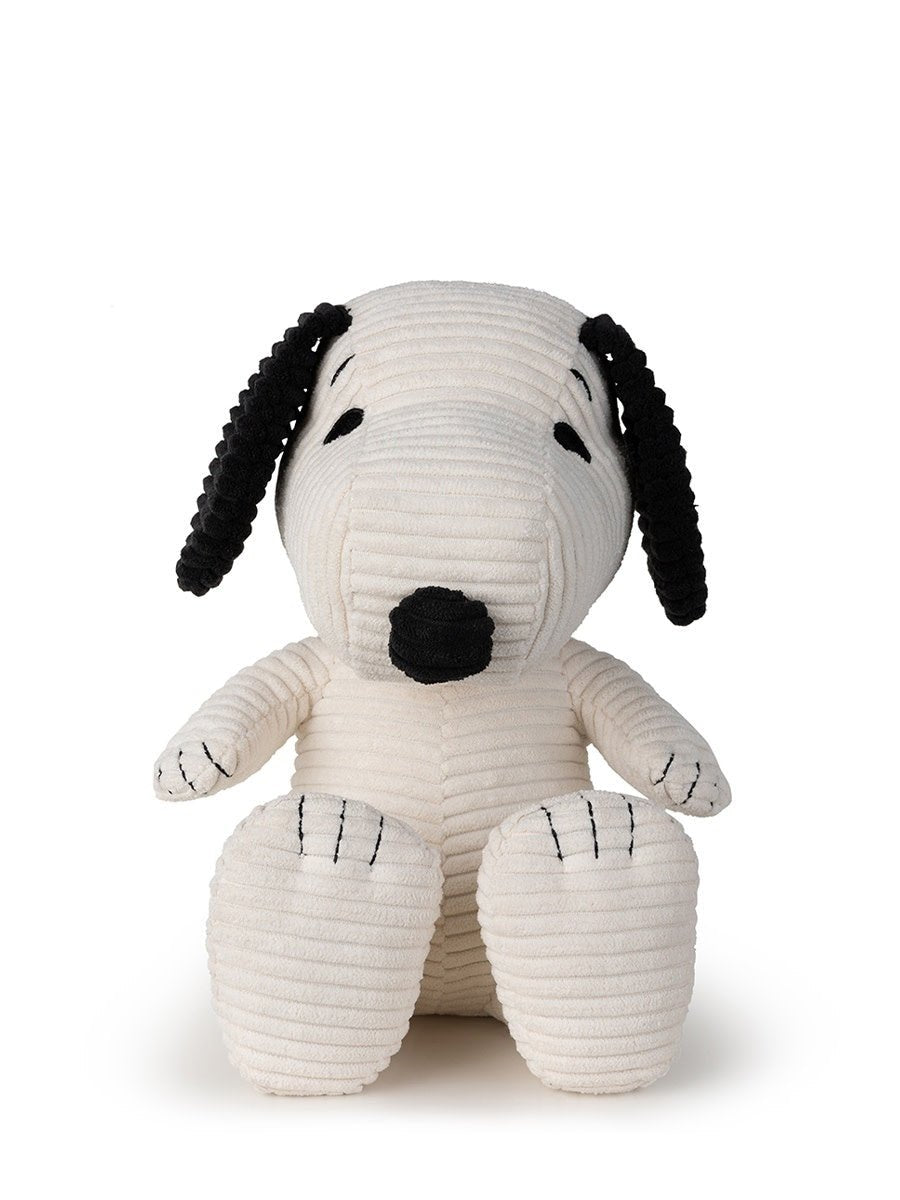 Bon Ton Toys | ECO | Snoopy | Corduroy | Cream | 27 cm | in giftbox - Kleine Eland