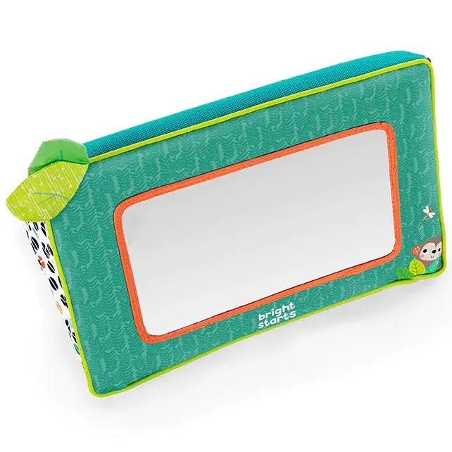 Bright Starts | Sit &amp; See Safari Floor Mirror | 0+ - Kleine Eland