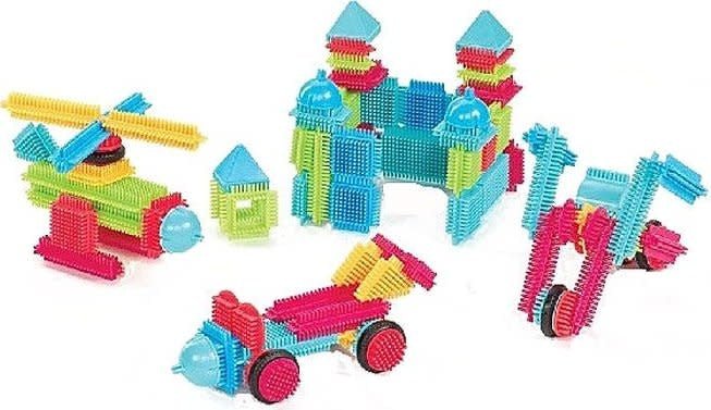 Bristle Blocks | 112 pieces | Box | 2+ - Kleine Eland