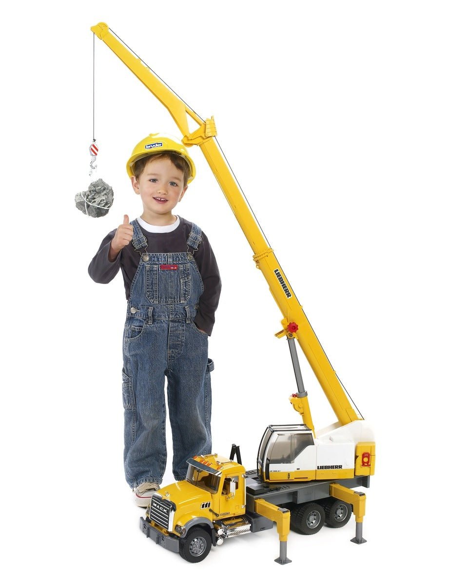 Bruder | MACK Granite Liebherr | Kraanwagen | 4+ - Kleine Eland