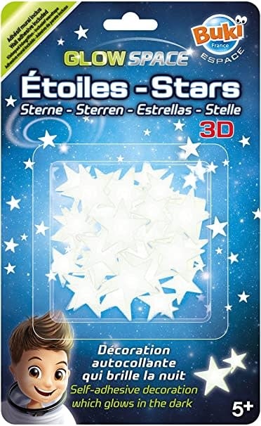 Buki | Glow in the Dark | Glow Space | Sterren 3D | 5+ - Kleine Eland