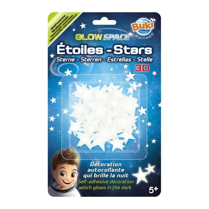 Buki | Glow in the Dark | Glow Space | Sterren 3D | 5+ - Kleine Eland