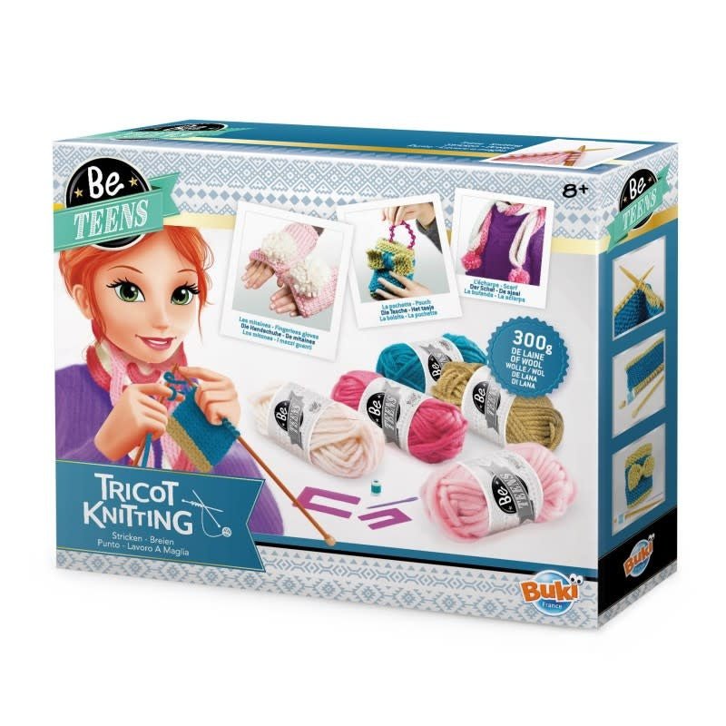 Buki | Knitting | Set om te leren Breien | 8+ - Kleine Eland