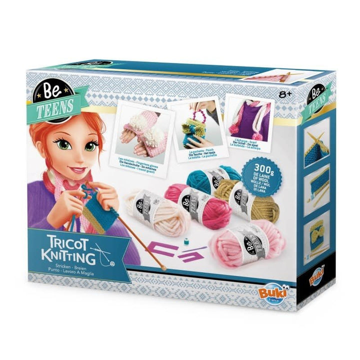 Buki | Knitting | Set om te leren Breien | 8+ - Kleine Eland