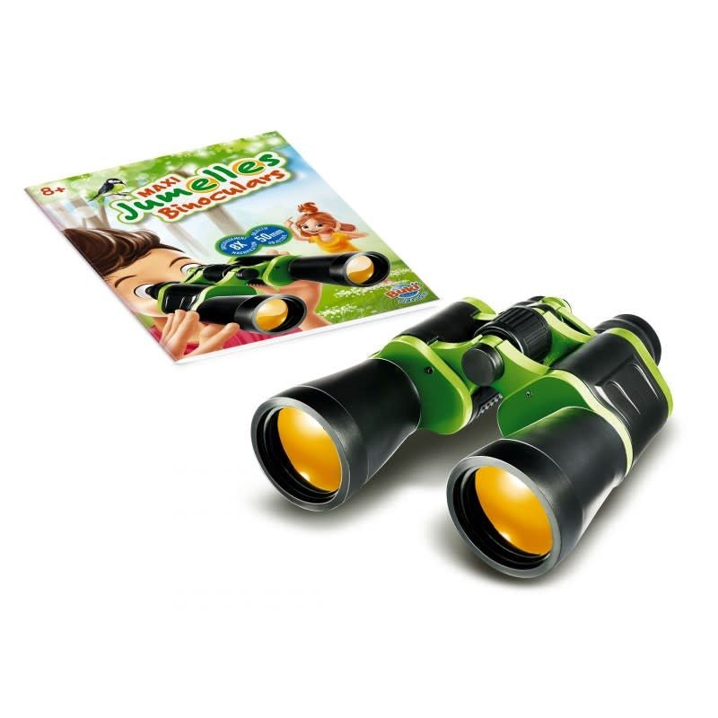 Buki | Maxi Verrekijker | met Kompas | 8 x 50 mm | 18 x 19,5 x 6 cm | 8+ - Kleine Eland