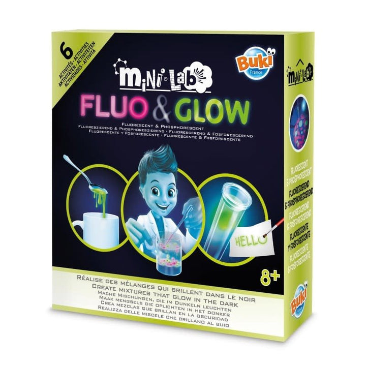 Buki | Mini Lab | Fluo &amp; GLow | 8+ - Kleine Eland