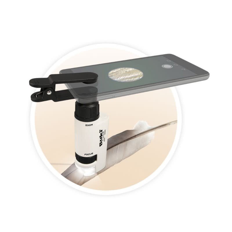 Buki | Pocket Microscope | vergroot 60 - 120 keer | 8+ - Kleine Eland