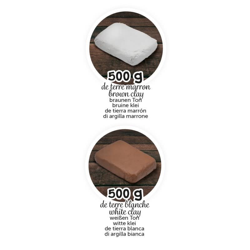 Buki | Professional Studio Pottery | Refill | 2 x 500 gram | 8+ - Kleine Eland