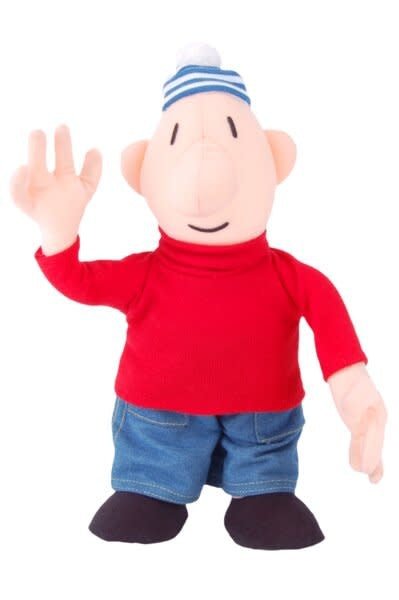 Buurman & Buurman | Soft Toy | Mat | Rood | 31 cm - Kleine Eland