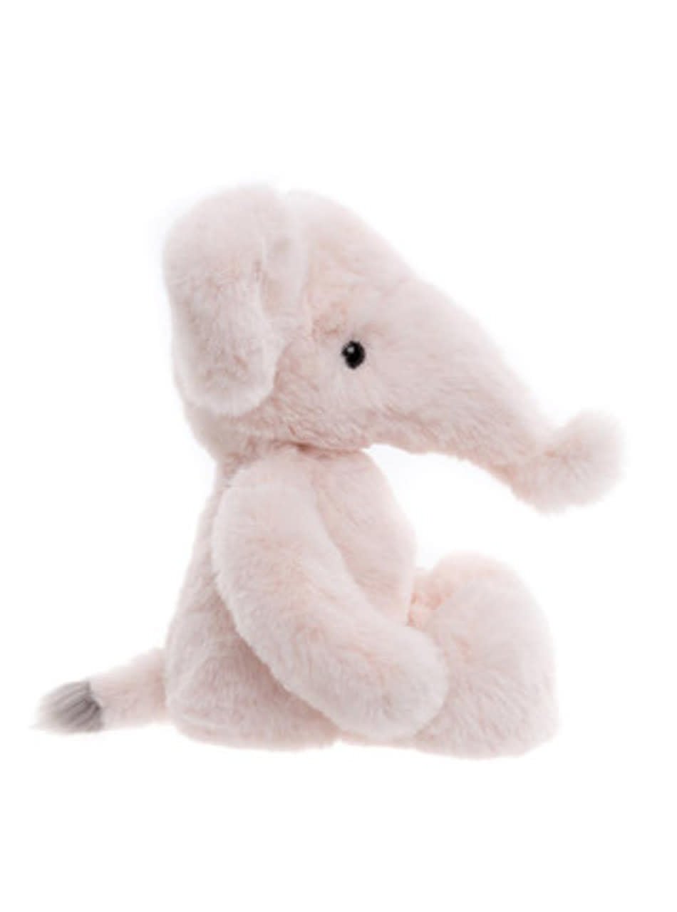 Charlie Bears | Effie Elephant | Bubblegum Pink | 20 cm | 0+ - Kleine Eland