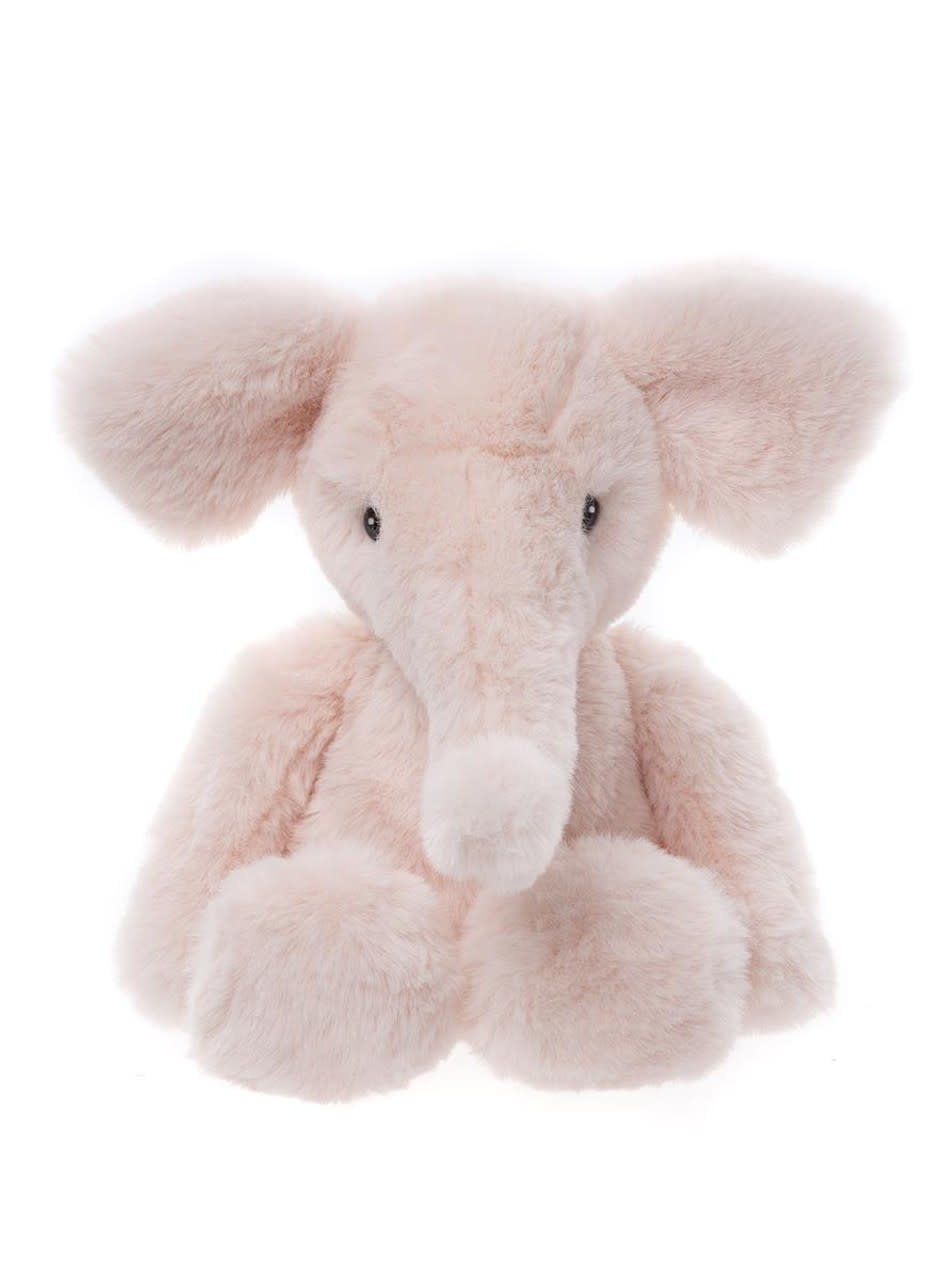 Charlie Bears | Effie Elephant | Bubblegum Pink | 20 cm | 0+ - Kleine Eland