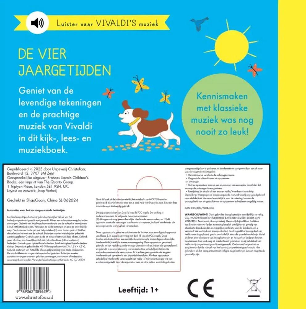 Christofoor | Geluidenboek | De vier Jaargetijden | 1+ - Kleine Eland
