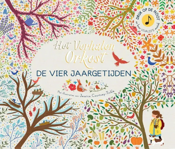 Christofoor | Geluidenboek met Muziek | De Vier Jaargetijden | 3+ - Kleine Eland