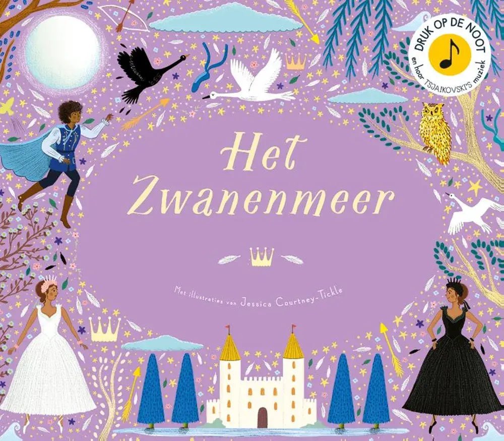 Christofoor | Geluidenboek met Muziek | Het Verhalenorkest | Het Zwanenmeer | 4+ - Kleine Eland