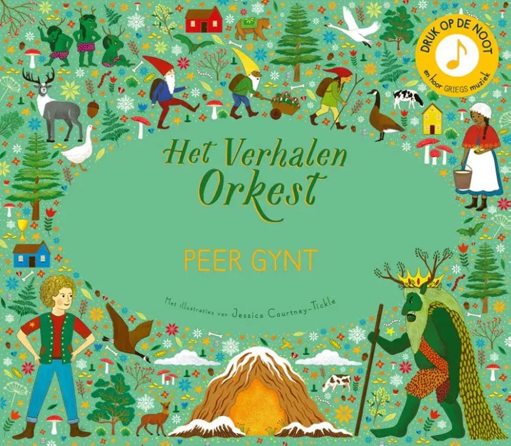 Christofoor | Geluidenboek met Muziek | Het Verhalenorkest | Peer Gynt | 4+ - Kleine Eland