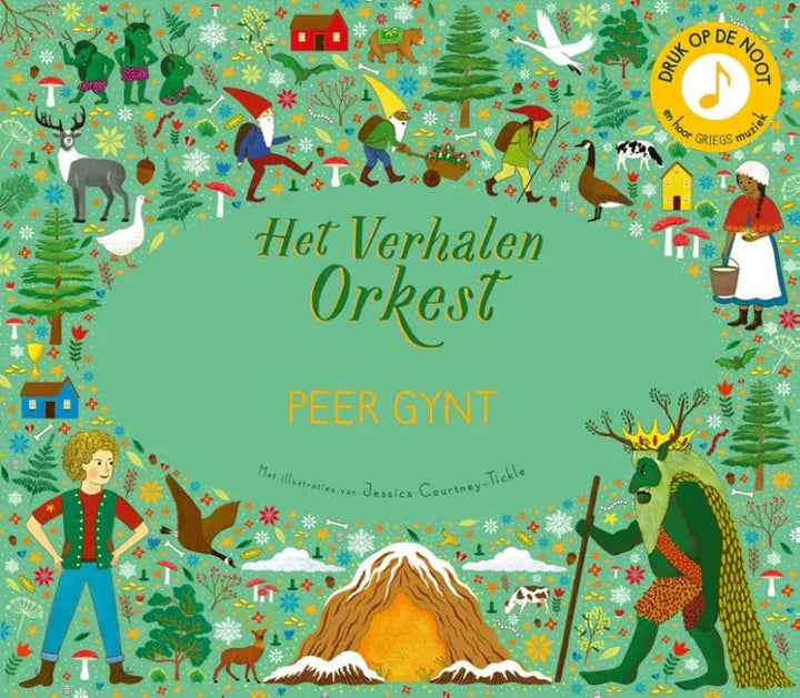 Christofoor | Geluidenboek met Muziek | Het Verhalenorkest | Peer Gynt | 4+ - Kleine Eland
