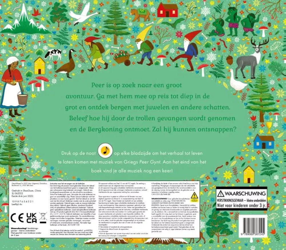 Christofoor | Geluidenboek met Muziek | Het Verhalenorkest | Peer Gynt | 4+ - Kleine Eland