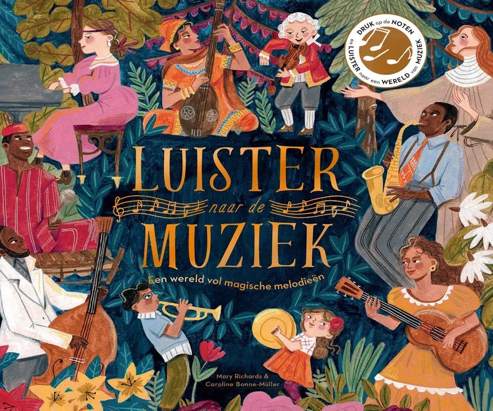 Christofoor | Geluidenboek met Muziek | Luister naar de Muziek | 4+ - Kleine Eland
