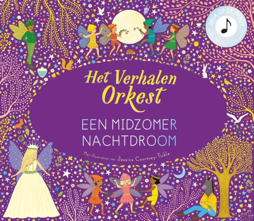 Christofoor | Geluidenboek met Muziek | Luister naar de Muziek | Midzomernachtsdroom | 3+ - Kleine Eland
