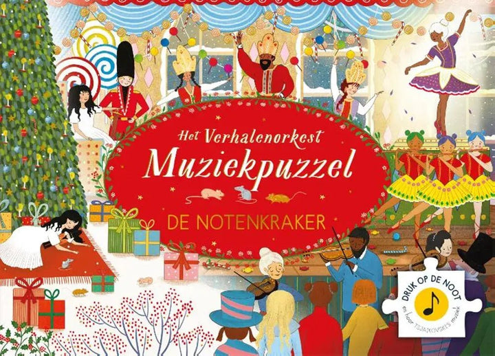 Christofoor | Muziekpuzzel | 48 stukjes | Het Verhalenorkest | De Notenkraker | 3+ - Kleine Eland