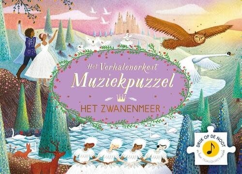Christofoor | Muziekpuzzel | 48 stukjes | Het Verhalenorkest | Het Zwanenmeer | 3+ - Kleine Eland