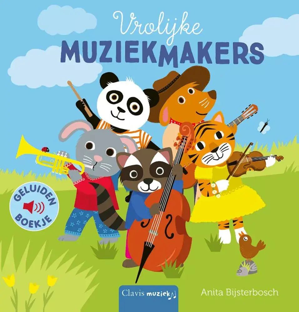 Clavis | Geluidenboek | Vrolijke Muziekmakers | 2+ - Kleine Eland