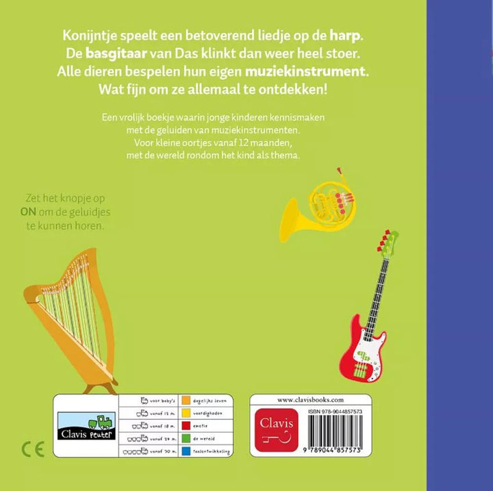 Clavis | Geluidenboekje | Nog meer Muziek | Instrumenten van Dichtbij | 2+ - Kleine Eland