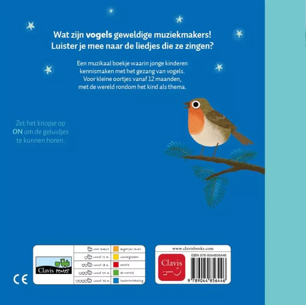 Clavis | Geluidenboekje | Vogels | 1+ - Kleine Eland