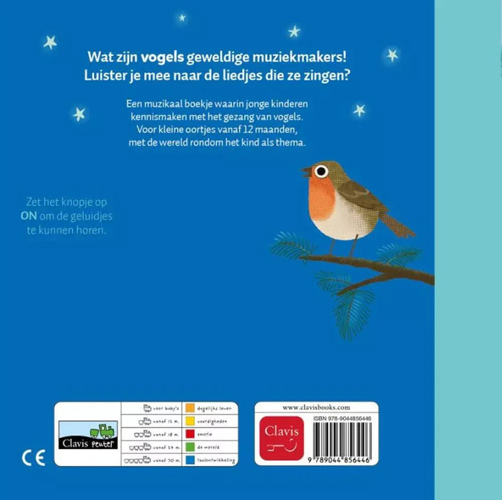 Clavis | Geluidenboekje | Vogels | 1+ - Kleine Eland