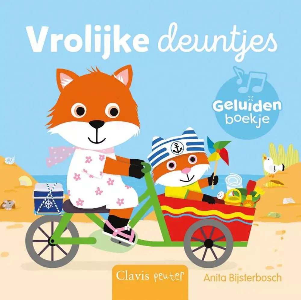 Clavis | Geluidenboekje | Vrolijke deuntjes | 1+ - Kleine Eland