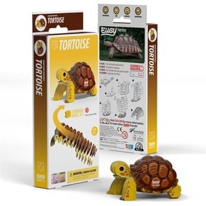 Eugy | 3D Cardboard Model Kit | Wild Life | Schildpad | 37 stukjes | 6+