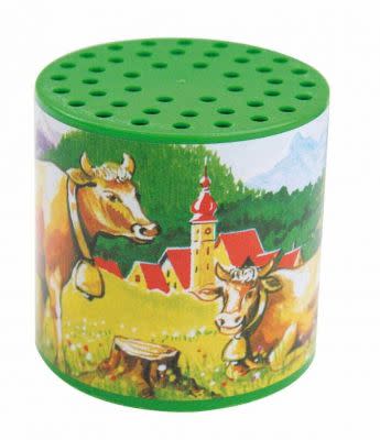 Cow Voice box | doosje met geluid van de Koe | diameter 5,8 cm | 3+ - Kleine Eland