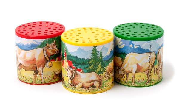 Cow Voice box | doosje met geluid van de Koe | diameter 5,8 cm | 3+ - Kleine Eland