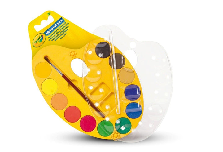 Crayola | Watercolours Palet | 12 kleuren | 3+ - Kleine Eland