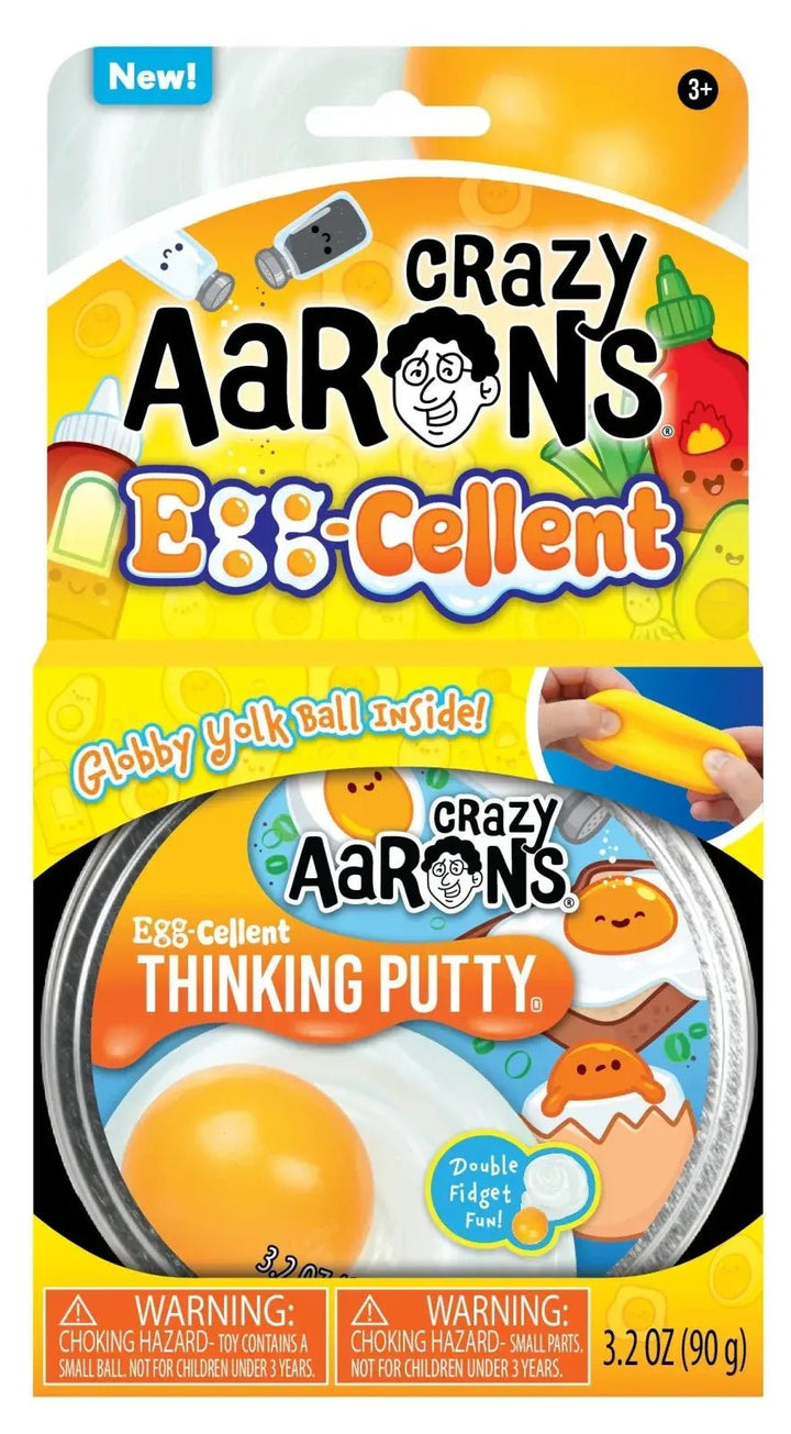 Crazy Aarons | Thinking Putty | Egg - Cellent | 8+ - Kleine Eland